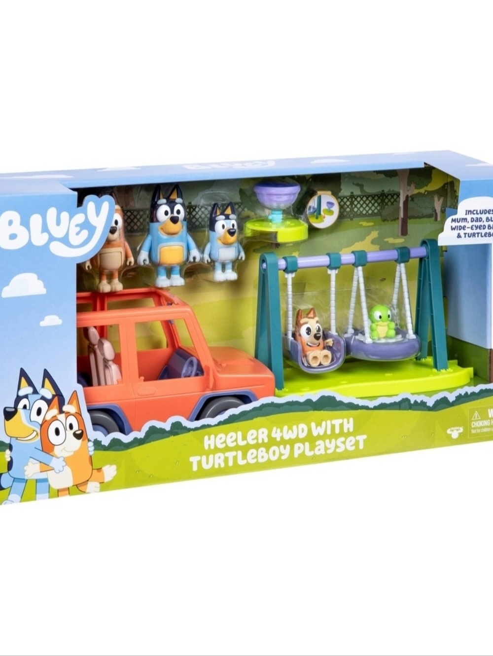 Bluey Heeler 4WD with Turtle Playset New in Box
Bluey Playset, Condition New. - Picture 2 of 9